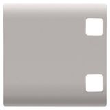 REPLACEABLE BUTTON KEY FOR PUSH-BUTTON PANEL - TO BE COMPLETED WITH 2 LENS - 2 MODULES - NATURAL BEIGE - CHORUS