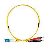 FO Patchcord Duplex LC/UPC - FC/UPC, 9/125æm OS2, 10.0m