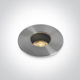69068C/W SS316 INGROUND COB 6,5W WW IP67 DARK LIGHT 700mA