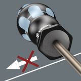 3368 Schroevendraaier binnenvierkant, RVS, # 2 x 100 mm