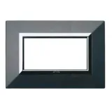 ZAMA44 FR. PLATE MET.DARK GREY   4M