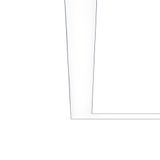 SLN2-C CL MRC L545 WH - Corner channel for LED light line