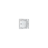 WALL BOX 1X 23MM WHITE 6-PACK