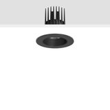 HELEDON mini, 20 W, 2250 lm, 930, black, on/off Recessed downlights, D