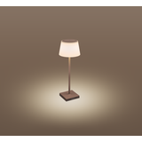 LAMP. DA TAVOLO MARGÒ RICAR. CORTEN