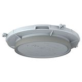 Install. housing, HaloX® 100 front part Iinst. opening Ø 90 mm, facing concrete