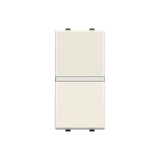Push-button, SP without symbol - 1M - White