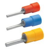 Insulated pin cable lug, 1.5-2.5 mm², AWG 16 to 14, 1.9 mm, blue, 710