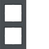 Cover frame 2-way, A.1, anthracite