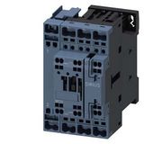 power contactor, AC-3, 25 A, 11 kW / 400 V, 4-pole, 220 V AC, 50