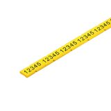 CableLine, Conductor and cable markers, 10 - 317 mm, 21 x 11.4 mm, yellow