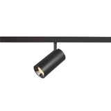 NUMINOS® S 48V TRACK DALI, spot, black / chrome, 16W, 1050lm, 3000K, CRI90, 40°