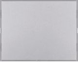 Push-button 1gang, + RGB LED, internal temp. sensor, KNX - K.5, al.