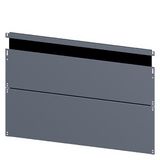 SIVACON, base, with cable entry, IP00, D: 800 mm, W: 1000 mm, zinc-plated