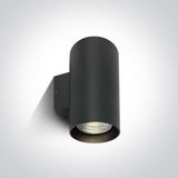 ANTHRACITE 2x20W CW IP65 230V DIMMABLE