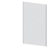SIVACON side panel/rear panel, closed, IP55, H: 1800 mm, W: 1000 mm, RAL 7035