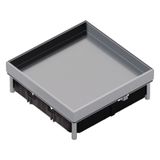 Levelable stainless steel cassette Q12 for inspection opening with covering depth 25mm