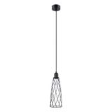 HANGING LAMP SUBA 1 BLACK E27 1X15W IP20