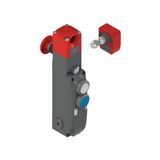 NG series safety switch with lock and integrated control devices, with actuator