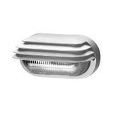 PANLUX Lamp SOG-M-40/B OVAL GRILL MAT 40W E27 IP44 white