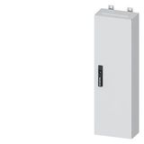 ALPHA 160, wall-mounted cabinet, Surface mounting, with distribution board panel, IP44, Protection class 2, H: