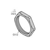 Accessories for Fieldbus Systems 1/2'' Counter Nut for G Thread, Standard Pack 100 pcs.   LOCKNUT G1/2”