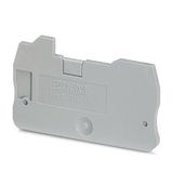 D-QTCU 1,5 - End cover