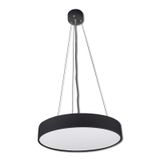 LED pendant lamp Nova R 400, 40W, 3000K, black