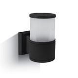 BLACK WALL BRACKET E27 20W