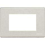 Cover plate 503/3A/X 3-module oxidal Magic series