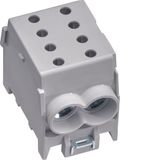 Main line branch terminal 1pole, 4x70mm², IP20, Color: gray