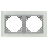 DOUBLE FRAME CRISTAL/ALUMINIUM