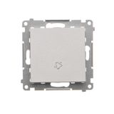 Bell Button, 10AX, matt aluminum