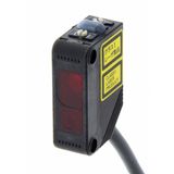 Photoelectric sensor, rectangular housing, red laser class 1, backgrou E3Z 7425C