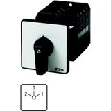 T5B-3-2/Z Reversing switches, T5B, 63 A, rear mounting, 3 contact unit(s), Contacts: 5, 45 °, maintained, With 0 (Off) position, 2-0-1, Design number 2