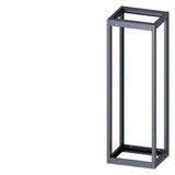 SIVACON, frame, for standard empty enclosure, H: 1800 mm, W: 600 mm, D: 500 mm
