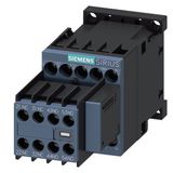 power contactor, AC-3e/AC-3, 9 A, 4 kW / 400 V, 3-pole, 120 V AC, 50/60