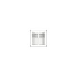 AG233 Cover, Field width: 3, Rows: 3, 450 mm x 750 mm x 26.5 mm, IP2XC