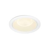 NUMINOS© XL, recessed ceiling light, 4000K 20ø IP20 round wh