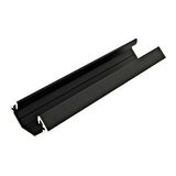 Aluminium profile TBE L-2000mm W-40mm H-14,5mm black
