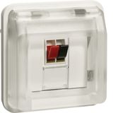 Speaker connection 1-v, W.1, polar white
