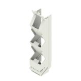 Side element, OMNIMATE Housing - series CH20M  Light Grey, Side element, RJ45 connection preparation, Width: 22.5 mm