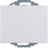 SCHUKO soc. out. hinged cover, enhncd contact prot., K.1, p. white glo