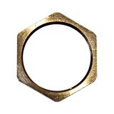 Metric Counter Nut PG 29, brass