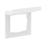 1-GANG PLATE IP44 WHITE