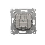 Temperature regulator with inner detector, Bronze matt, metalic