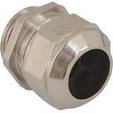 Cable gland Progress brass M16x1.5 multiple cables 2x Ø3.5-5.0mm