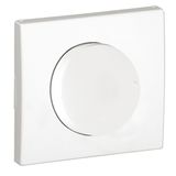 COV PLAT F/DIMMER/TWO-WAY SWITCH WHITE