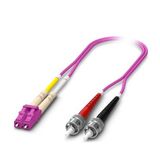 FOC-LC:PA-ST:PA-OM4:D01/1 - Fiber optic cable
