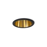 ORCO recessed black/gold 230V LED GU10 9W